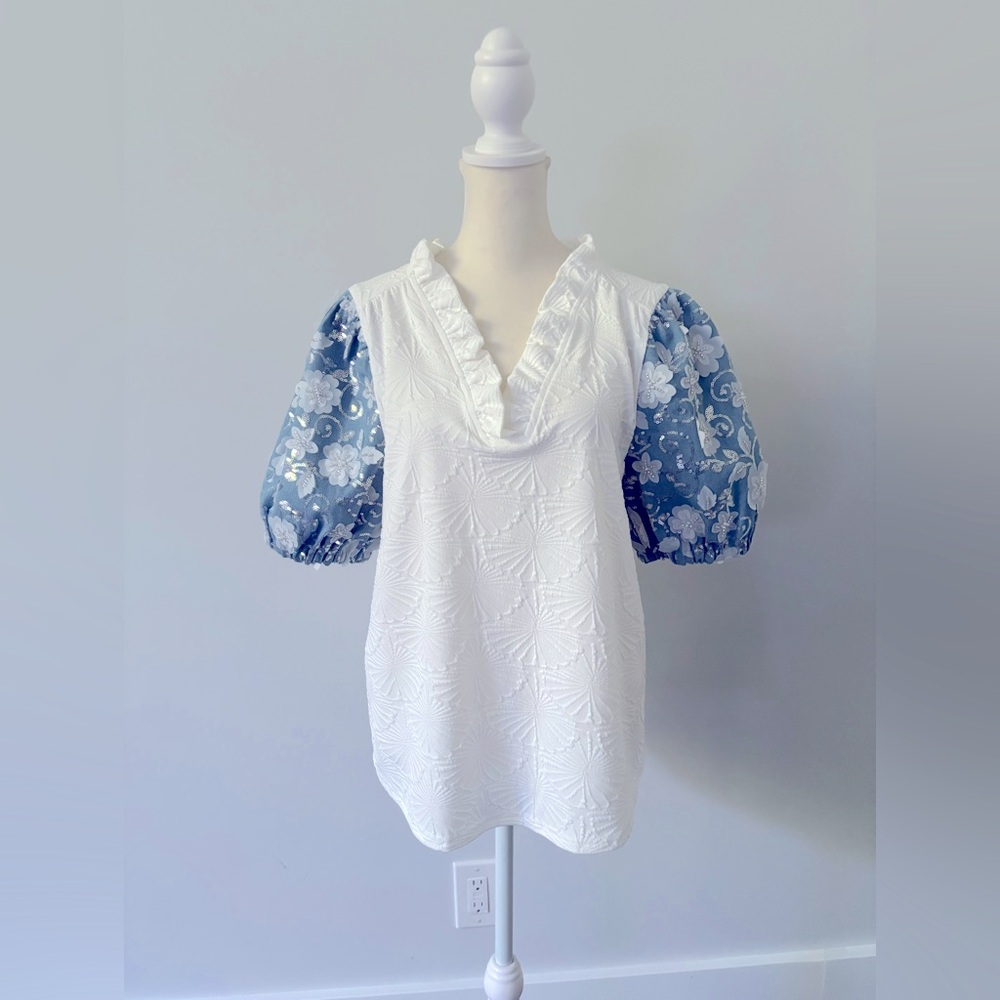 Brand New Beautiful VOY Blouse